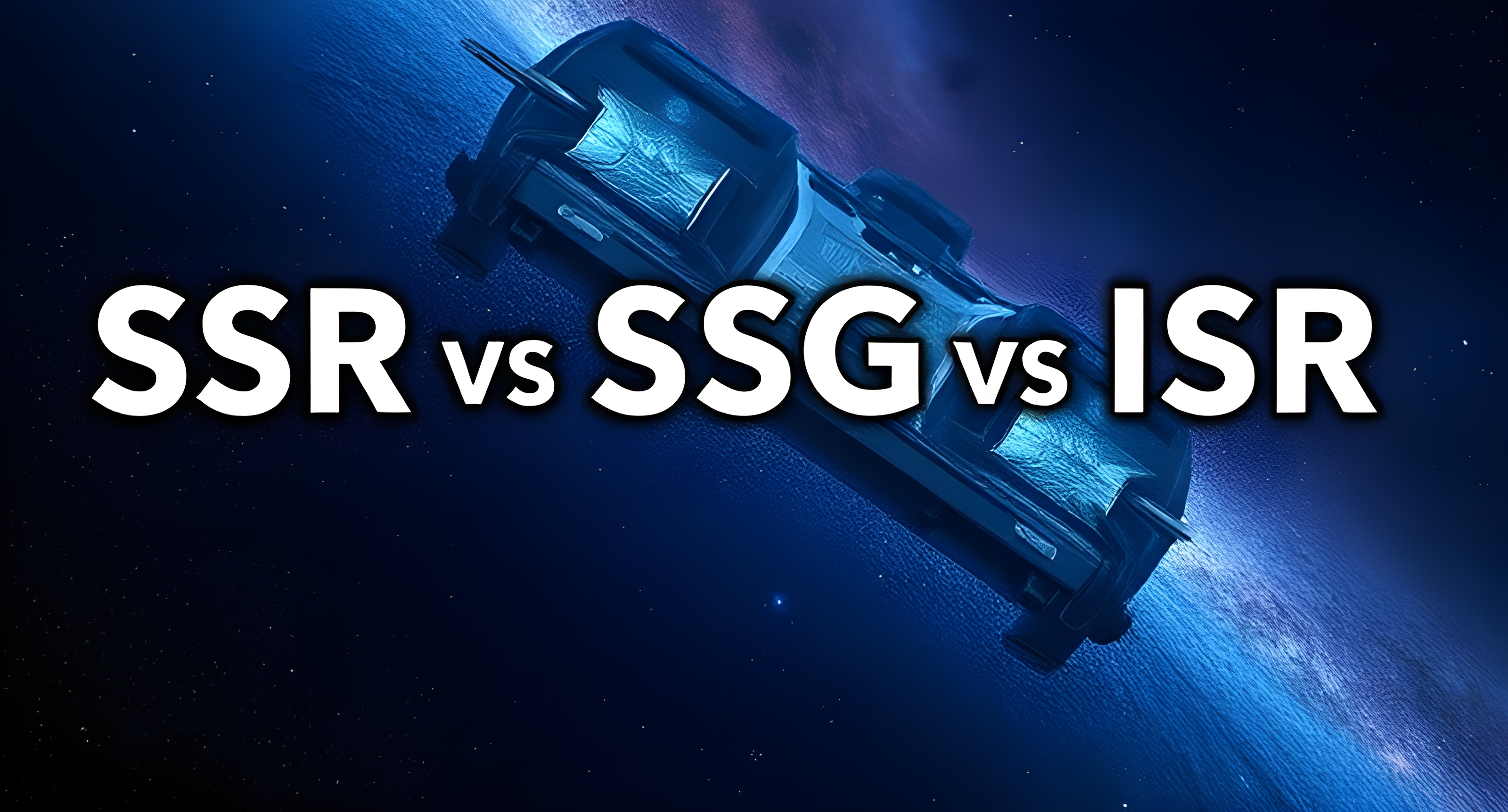 SSR vs SSG vs ISR: Approach with the Benefits